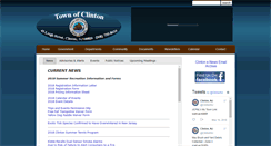 Desktop Screenshot of clintonnj.gov